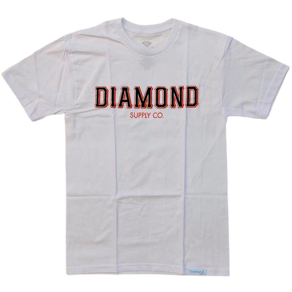 Diamond Supply Co. Men's Home Team Tee T-Shirt - White